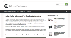 Desktop Screenshot of boite-a-montre.com